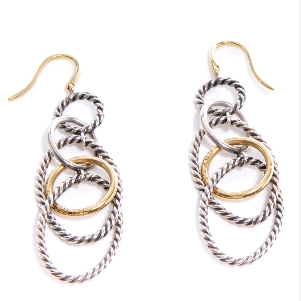David Yurman Mobile Large Link Earrings